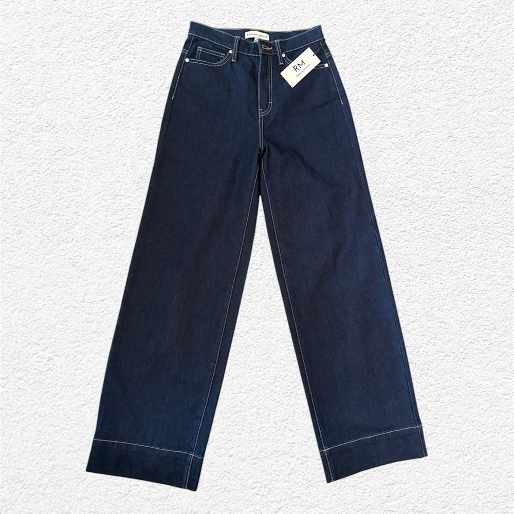 Rebecca Minkoff Blue Flare Wide Leg Jeans